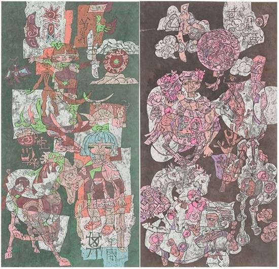 중국 Zhang hong feng 작품(사진= 일산미술협회)