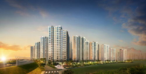 신동탄 SK뷰파크 3차 투시도. (사진=SK건설)