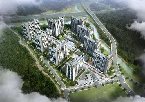 인천 서창 꿈에그린 조감도. (사진=한화건설)