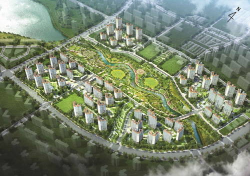 부영 동탄 호수공원 아파트 조감도. (사진=부영그룹)