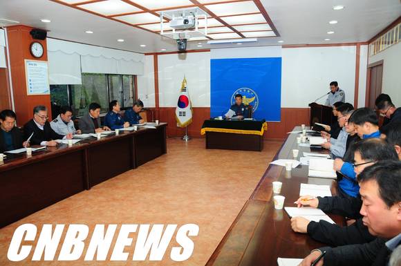 태백署 대학수능 경비대책회의 ㅣ 사진=태백경찰서 제공