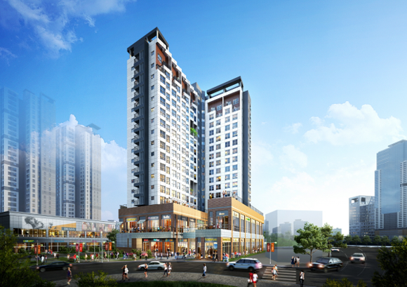 경남 진주 '더퍼스트 웰가시티' 투시도. (사진=한국자산신탁)